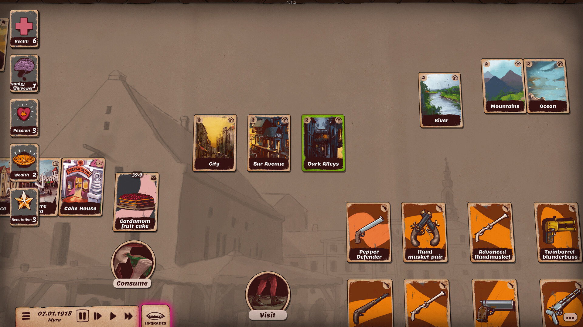 Artist Life Simulator: Cakes and Guns - Screenshot 3