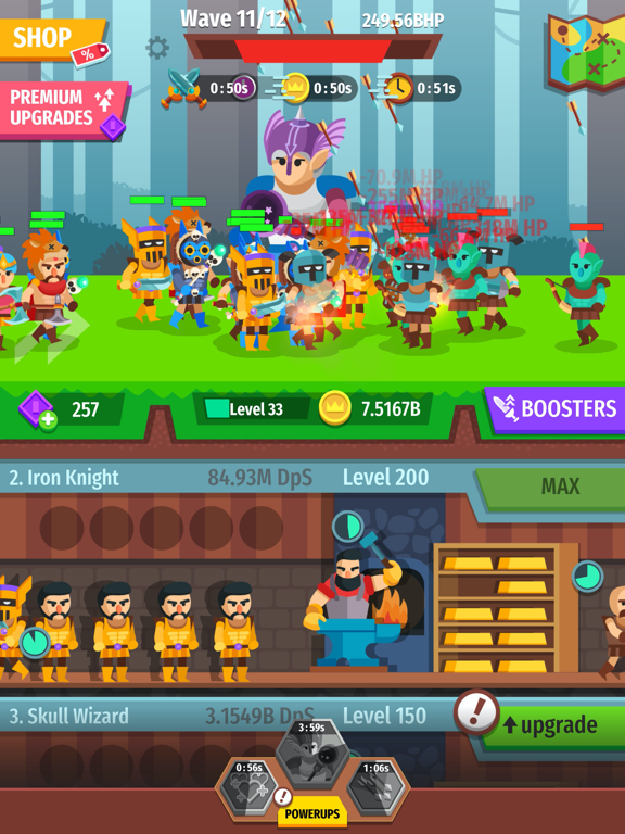 Gear for Heroes - Screenshot 1