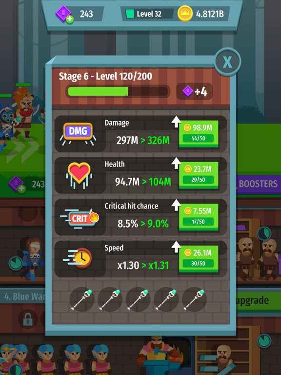 Gear for Heroes - Screenshot 3