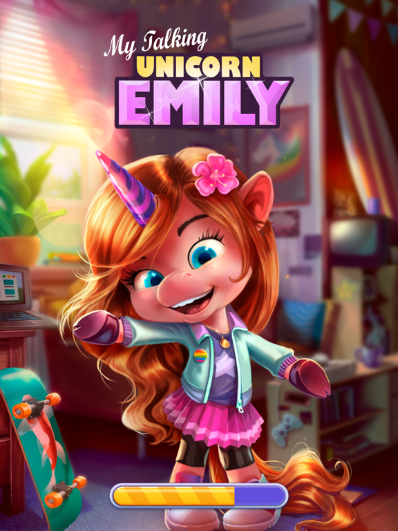 My Talking Unicorn Emily - Screenshot 2