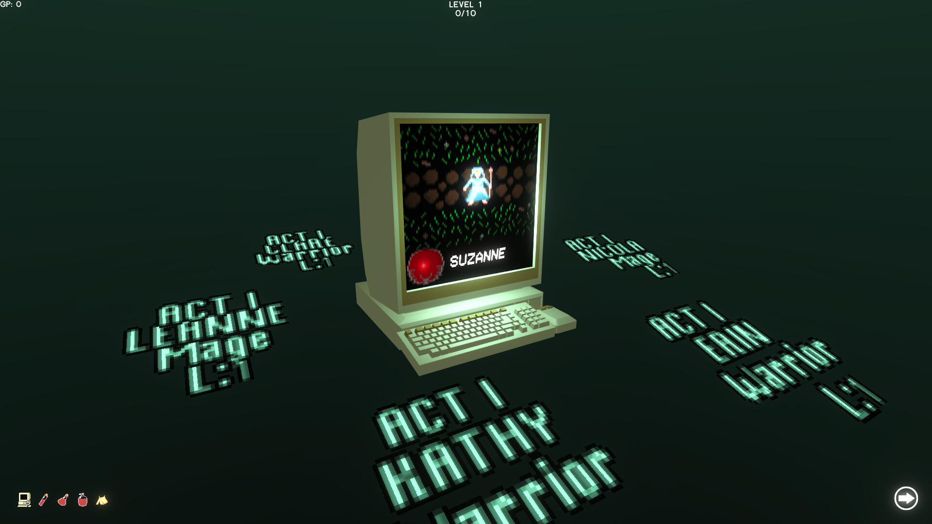 1000 Rogues - Screenshot 1