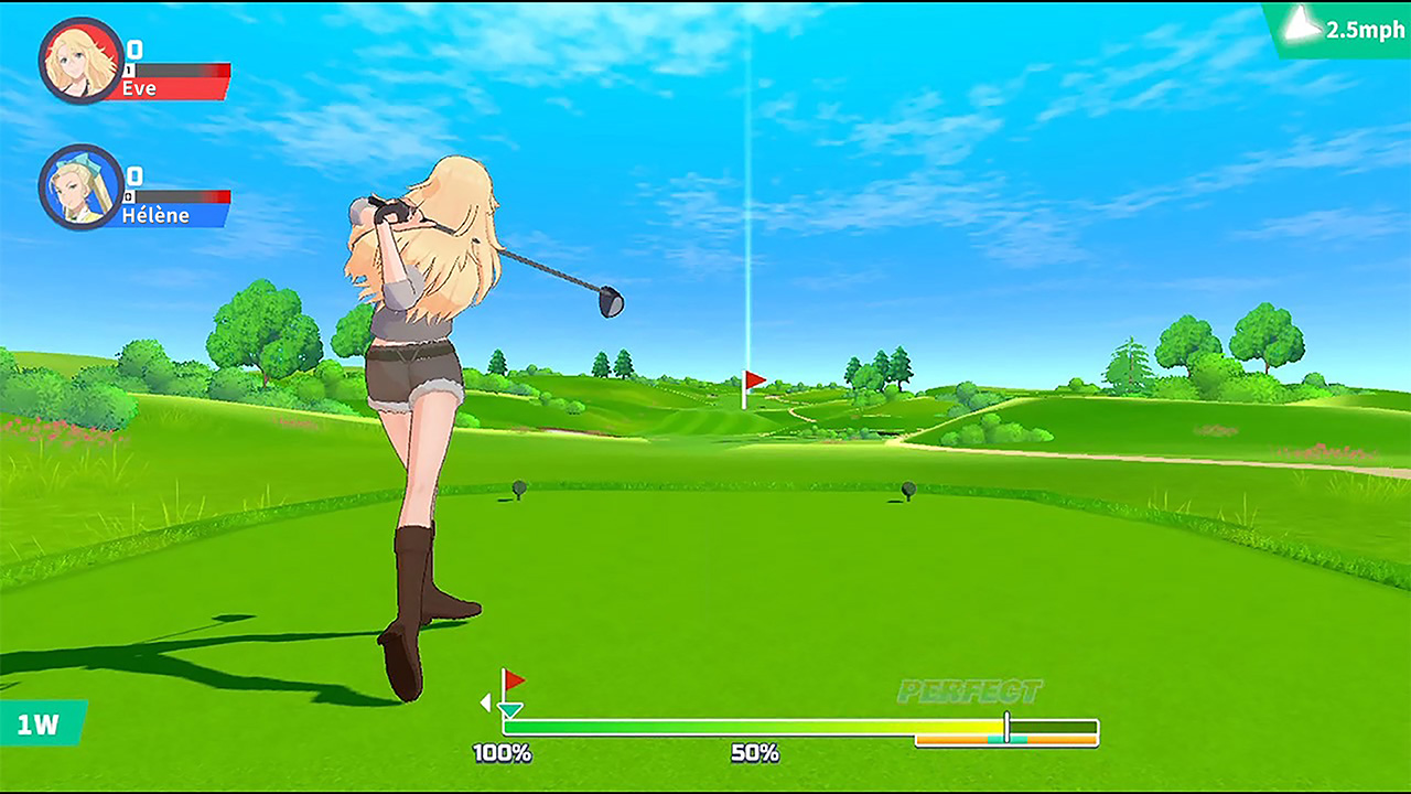 Birdie Wing: Golf Girls' Story - Screenshot 1