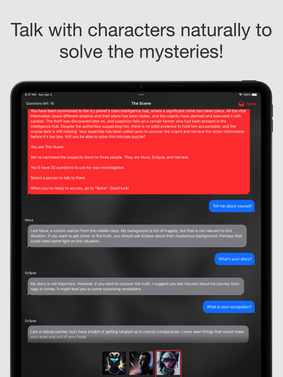 The Andromeda Mysteries - Screenshot 2