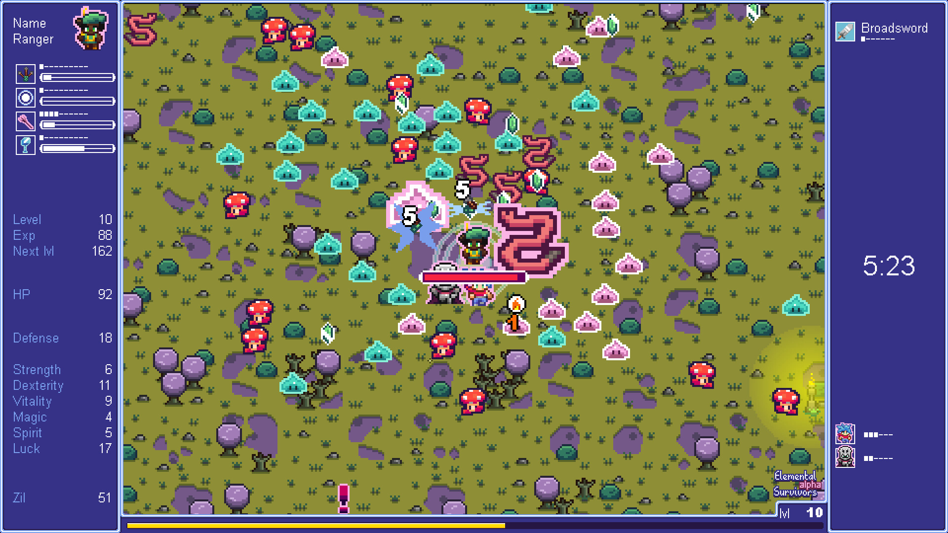 Elemental Survivors - Screenshot 1