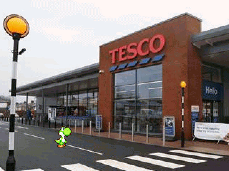 Yoshi Goes to Tesco - Screenshot 2