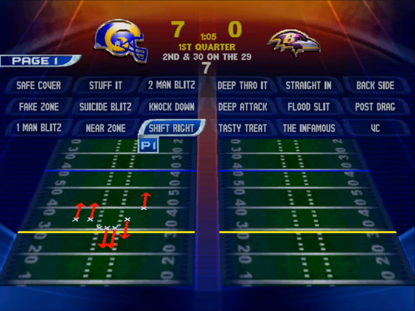 NFL Blitz 2001 gameplay screenshot 2