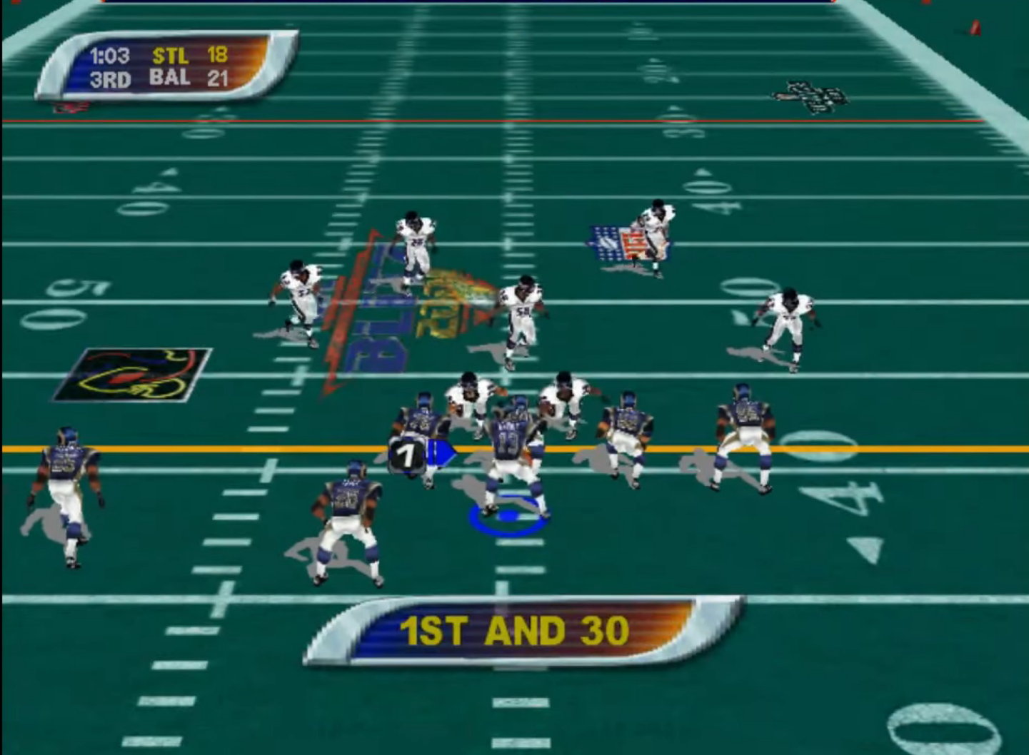 NFL Blitz 2001 gameplay screenshot 3