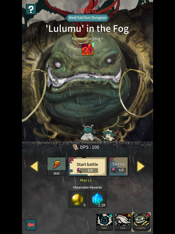 Tap Dragon: Little Knight Luna - Screenshot 1