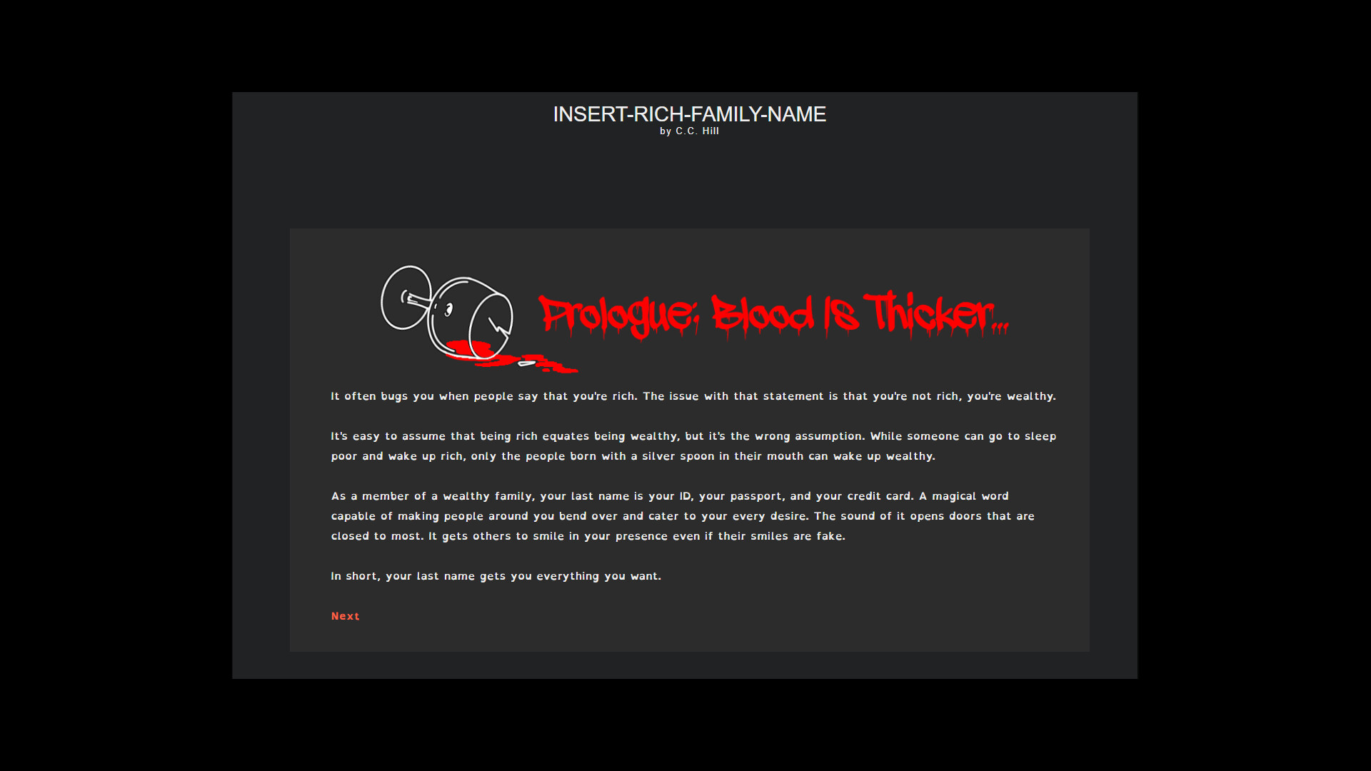 Insert Rich Family Name - Screenshot 3