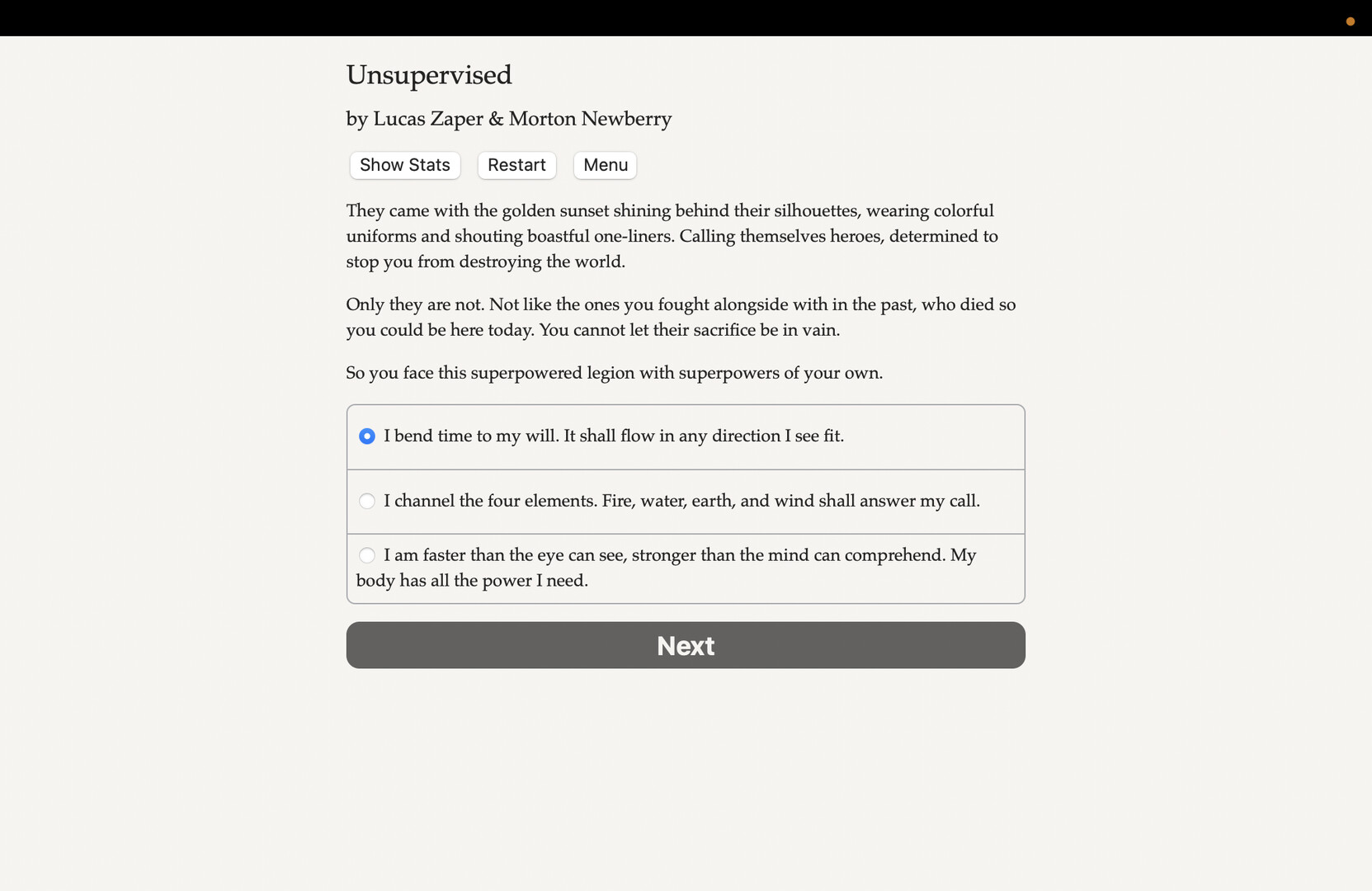 Unsupervised - Screenshot 5