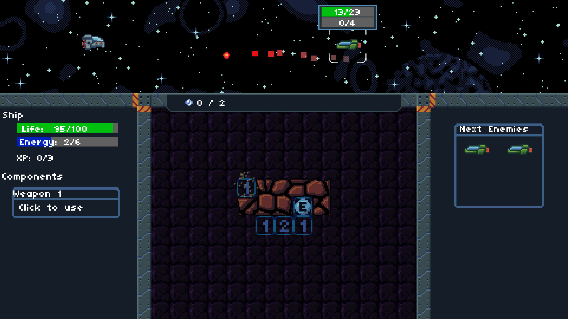 Space Order Mine - Screenshot 2