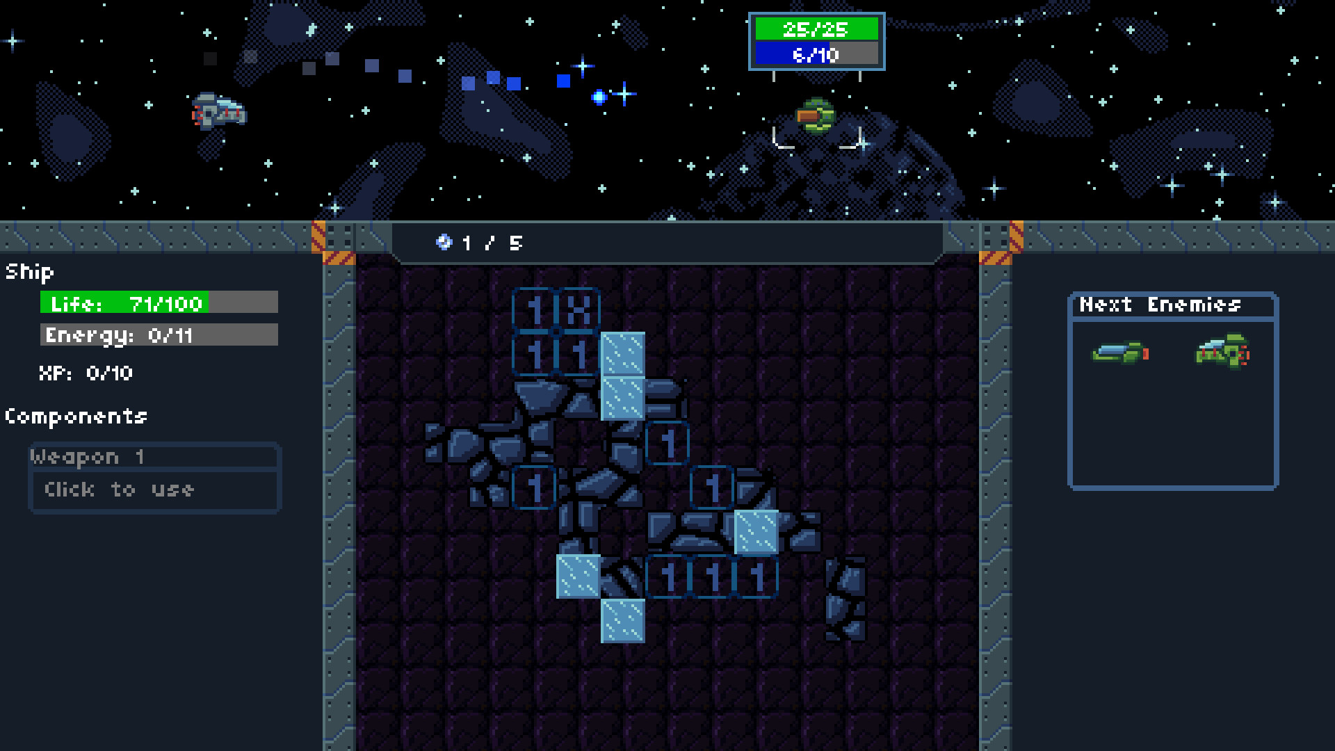 Space Order Mine - Screenshot 1