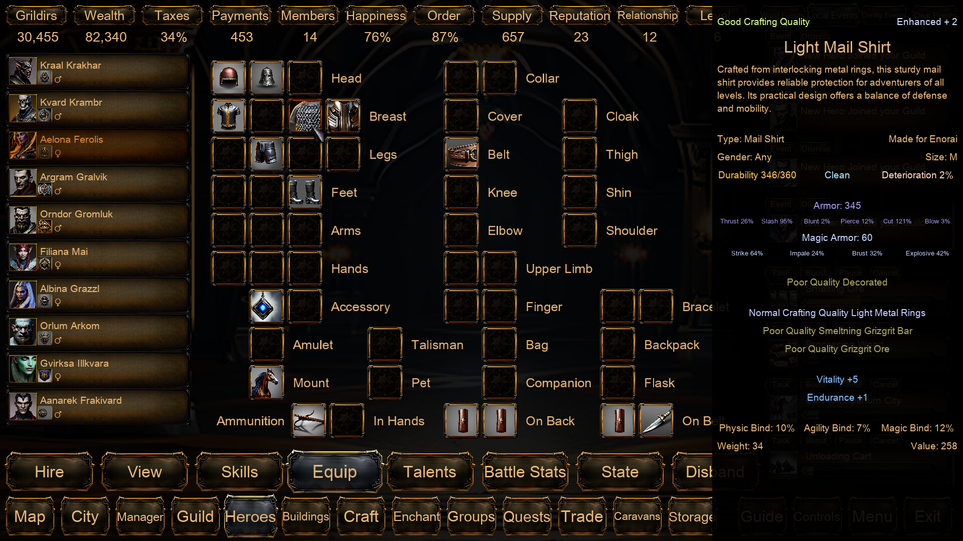Guild Keeper - Screenshot 1
