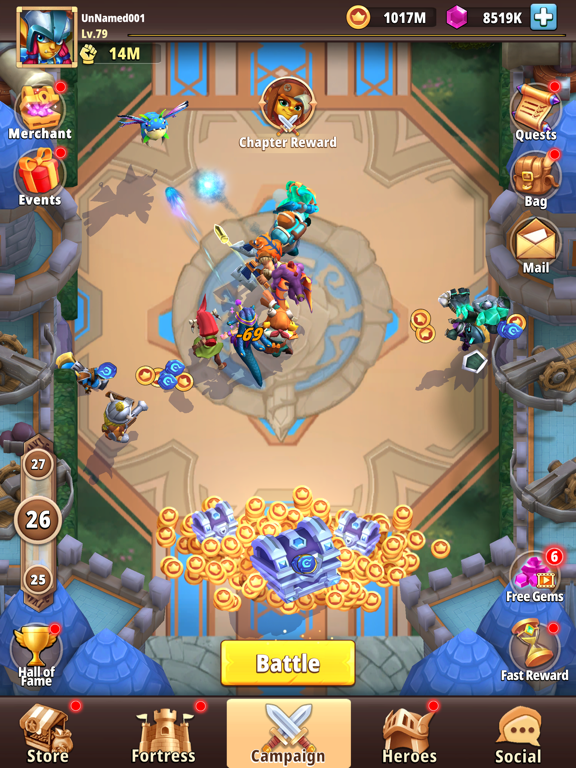 I Am Hero: AFK Teamfight - Screenshot 1