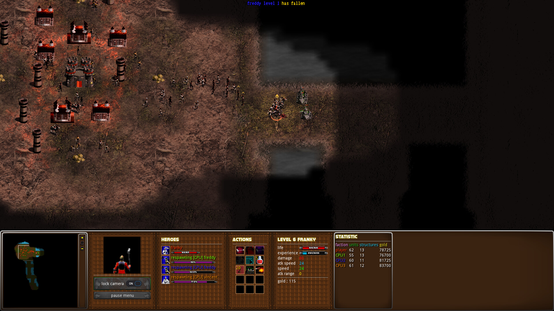 Clicks Of Courage - Screenshot 1