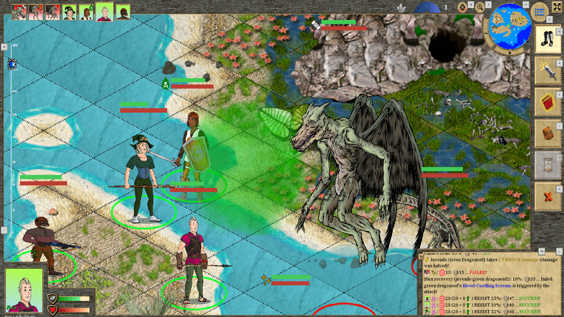 Infinite Dungeon Crawler: The Swampy Isles - Screenshot 2