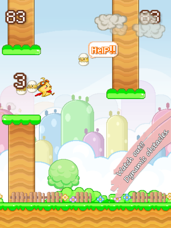 Snappy Chicks: Flappy Friends - Screenshot 1