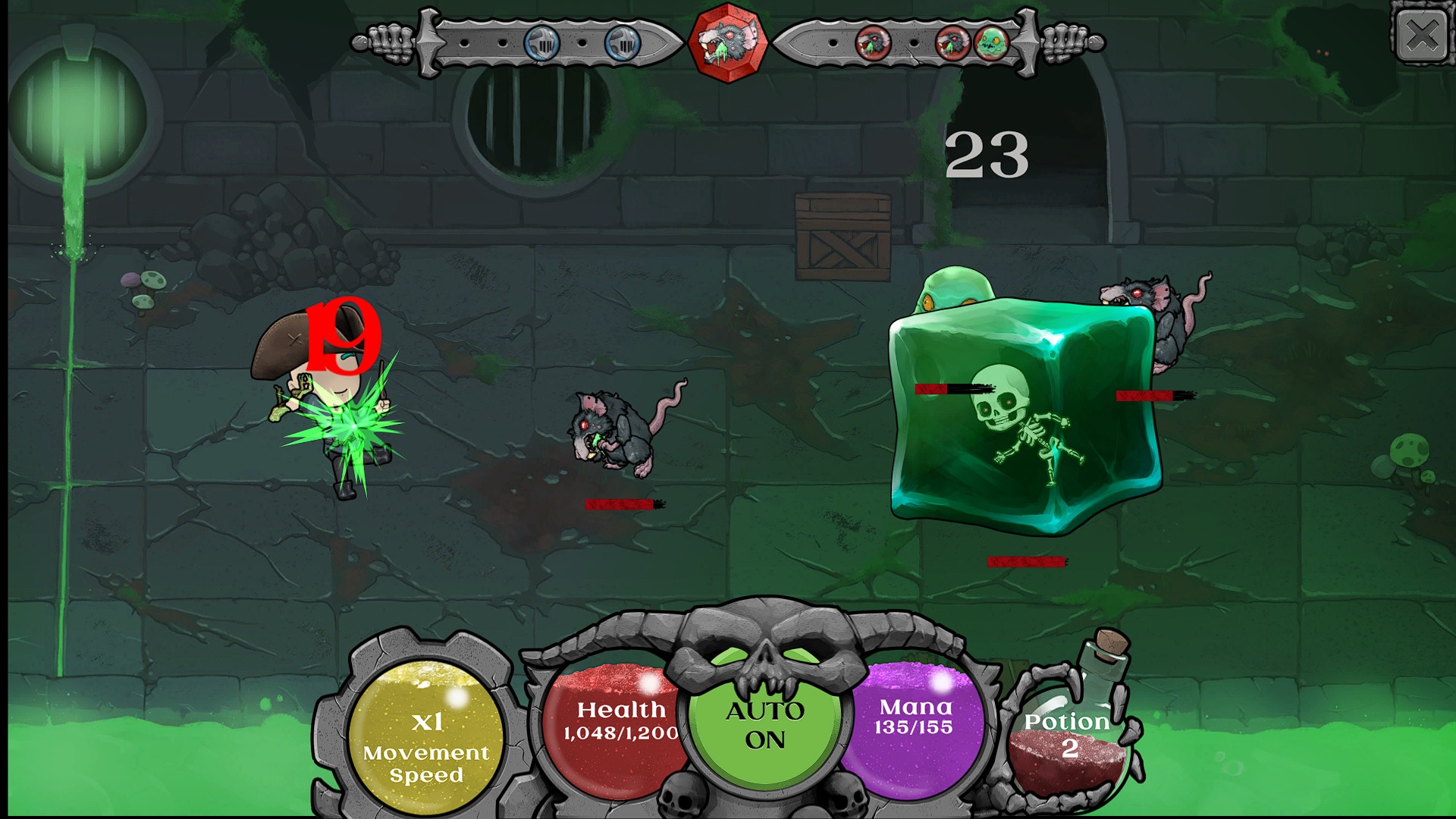 Dungeons of the Obelisk - Screenshot 1