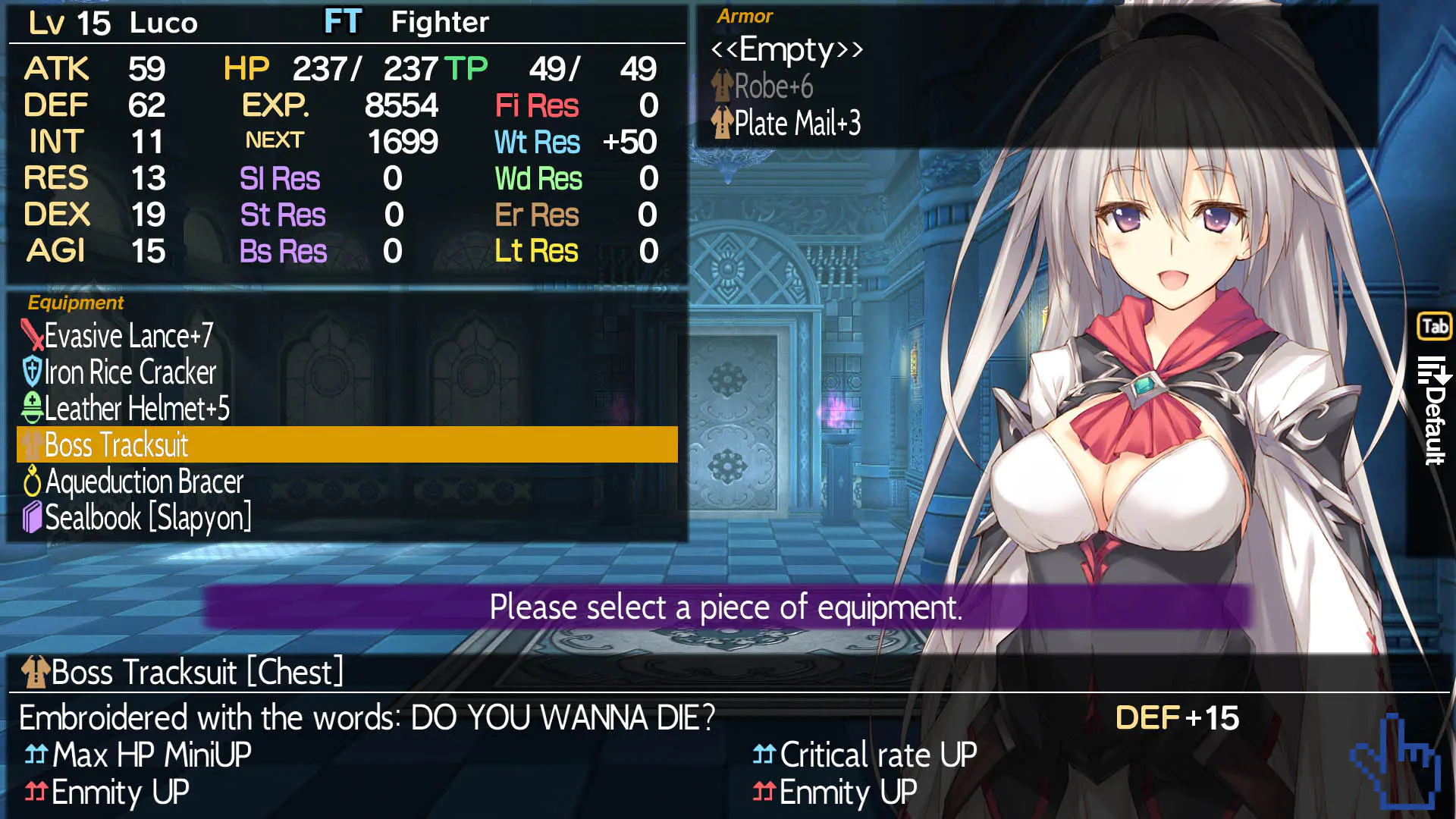 Dungeon Travelers 2-2: The Fallen Maidens & the Book of Beginnings - Screenshot 5