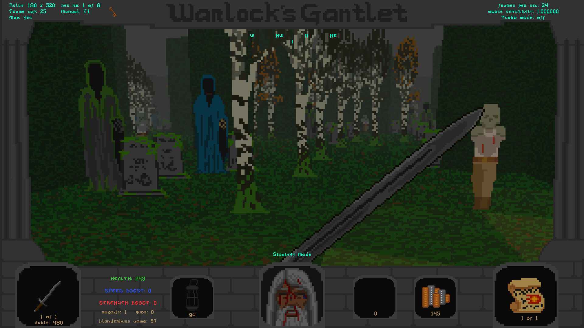 Warlock's Gantlet - Screenshot 1