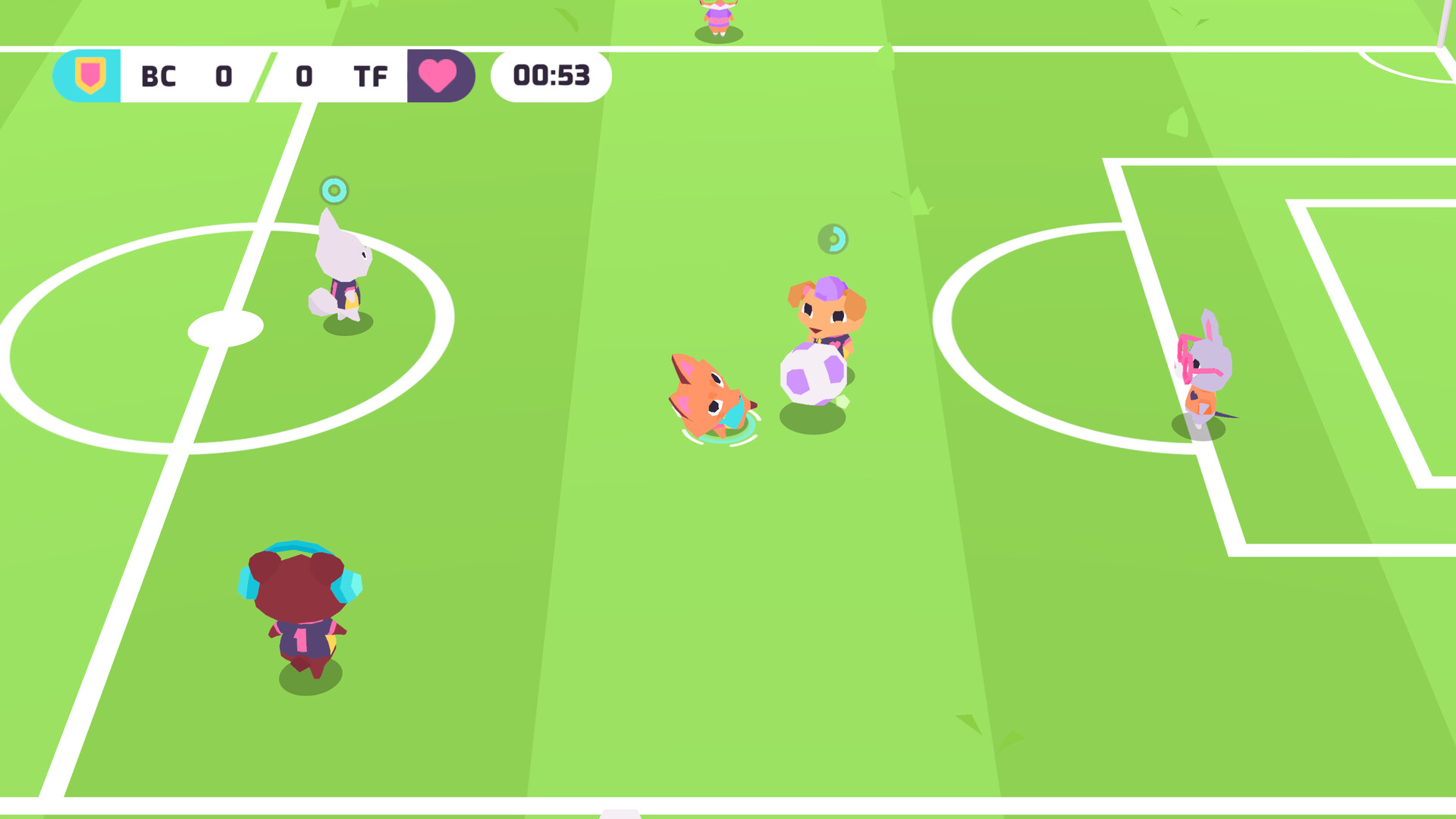 Button City: Soccer Days - Screenshot 1