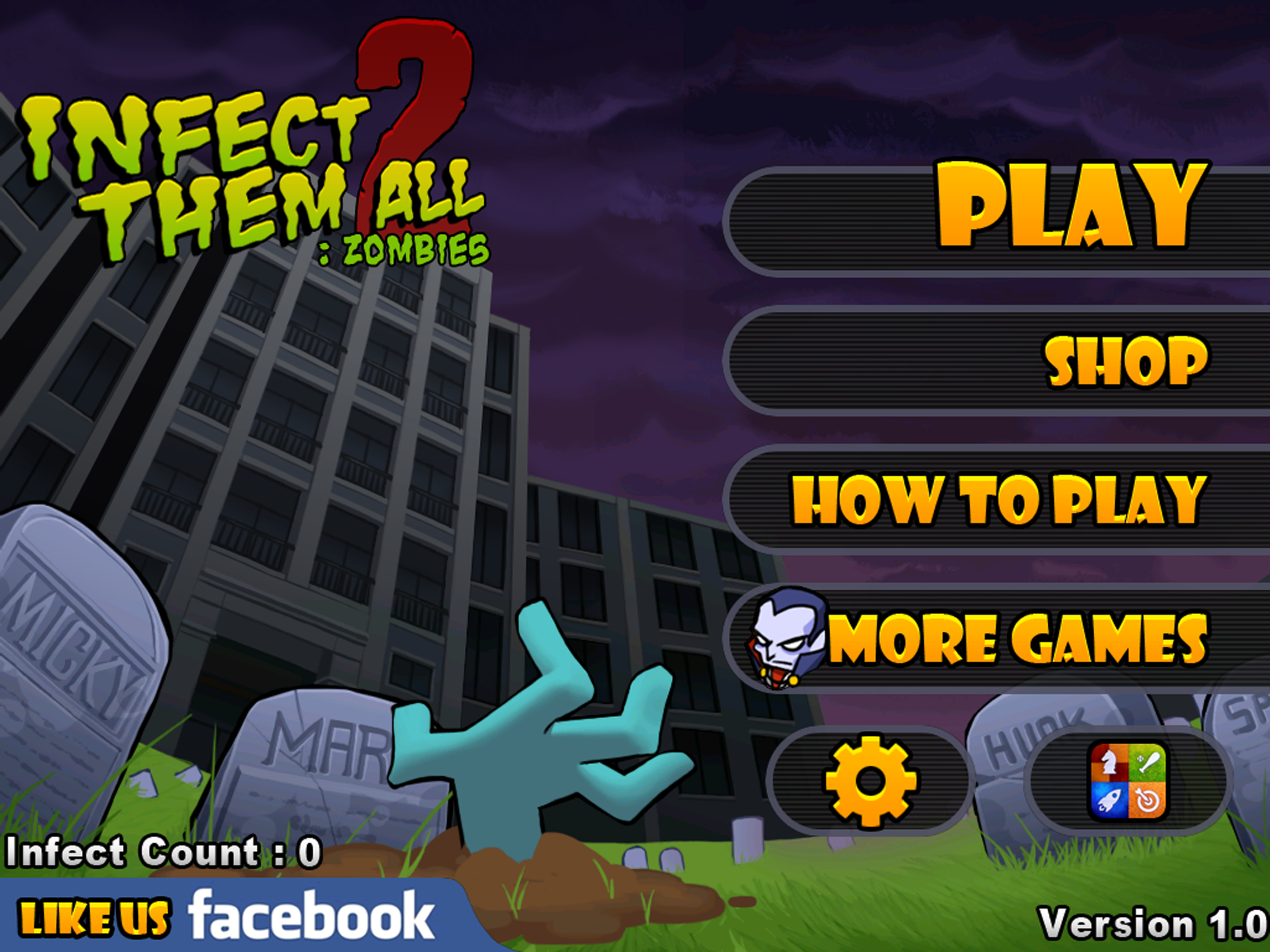 Infect Them All 2 : Zombies - Screenshot 1