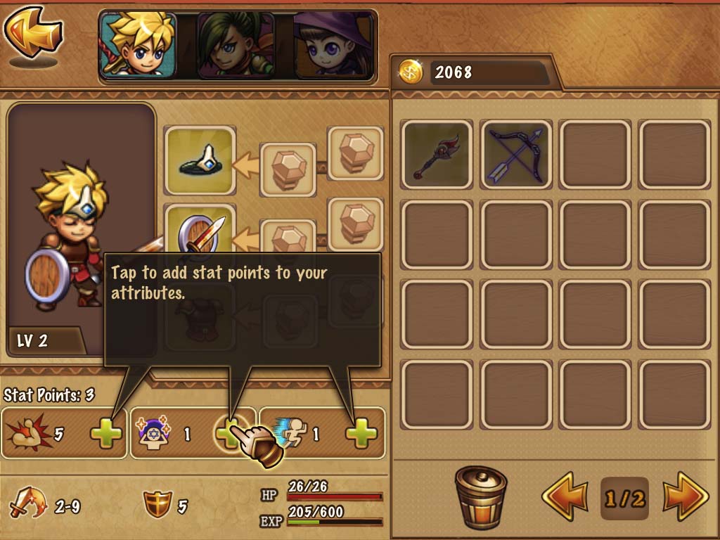 Hero's Way - Screenshot 1