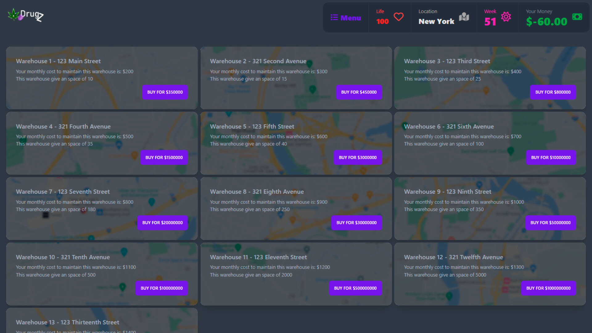 Drugz: 2D Drug Empire Simulator - Screenshot 5