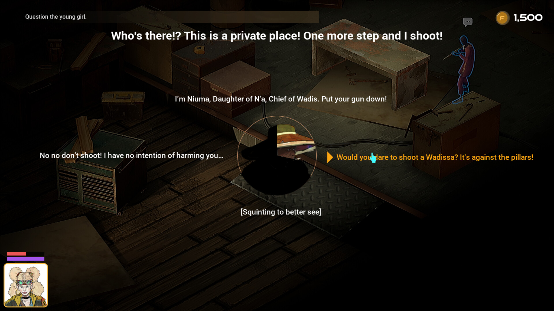 Blind Frontiers - Screenshot 1