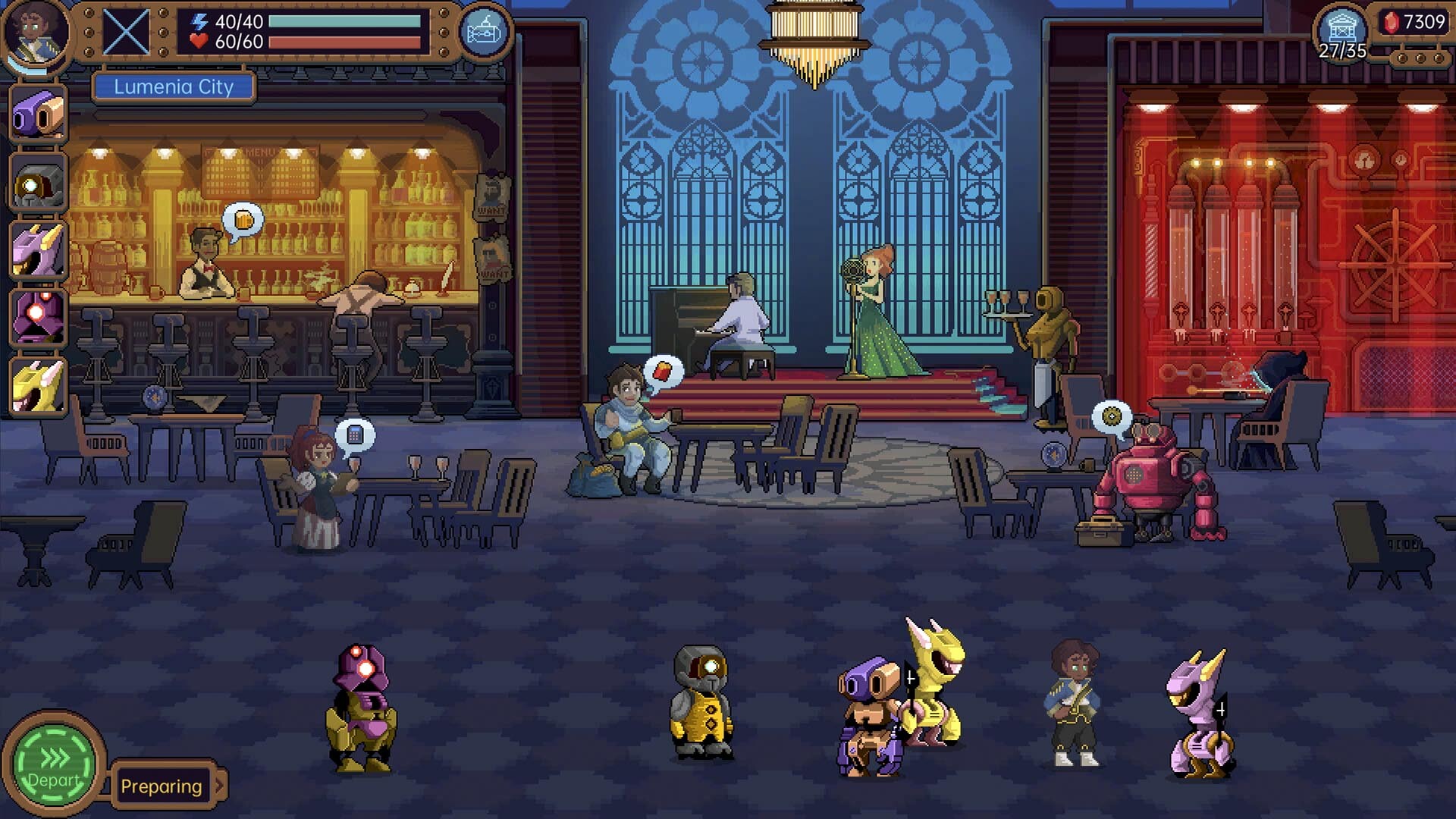 Deep Blue Fantasy - Screenshot 4