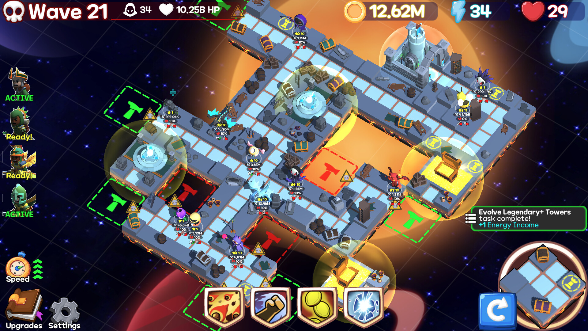 Monster Tiles TD - Screenshot 2