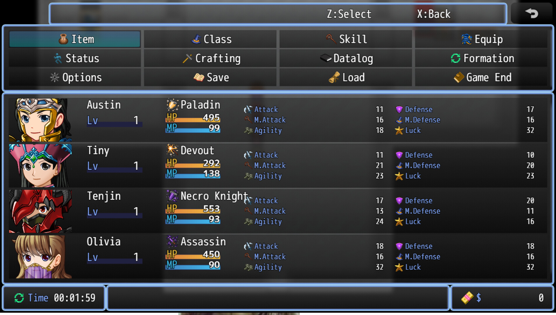 Displaced Defense - Screenshot 1