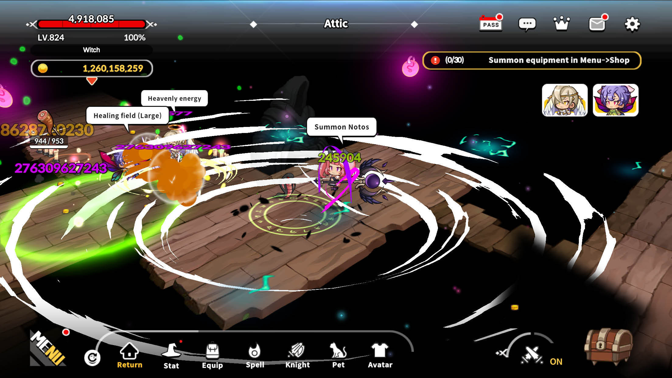 The Witch's Knight - Screenshot 2