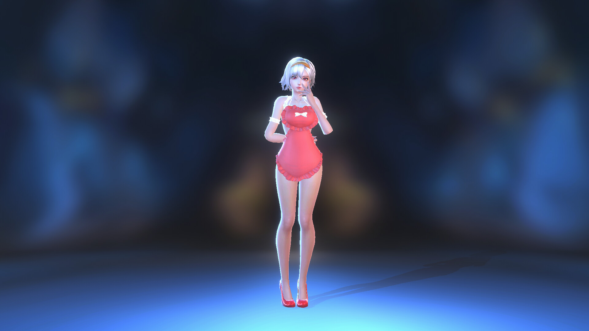 Angel Legion: Seductive Maid - Red - Screenshot 4