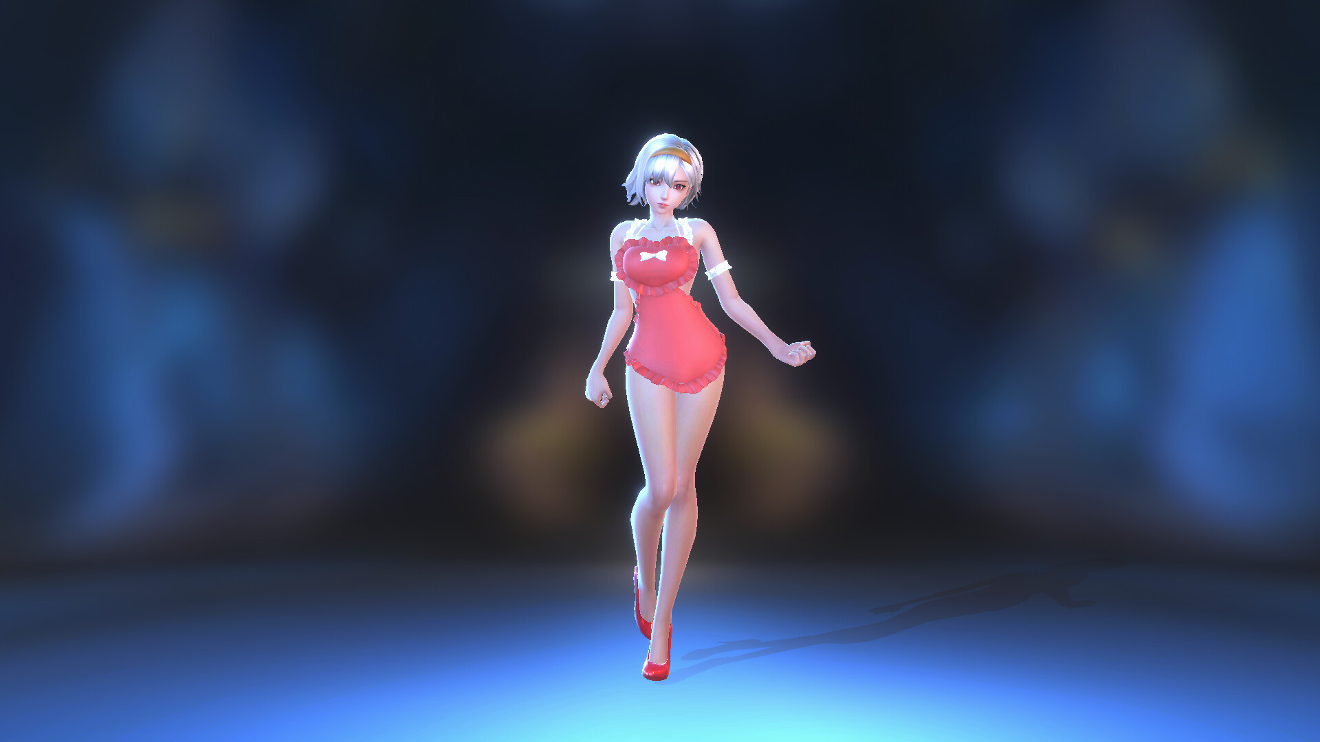 Angel Legion: Seductive Maid - Red - Screenshot 1