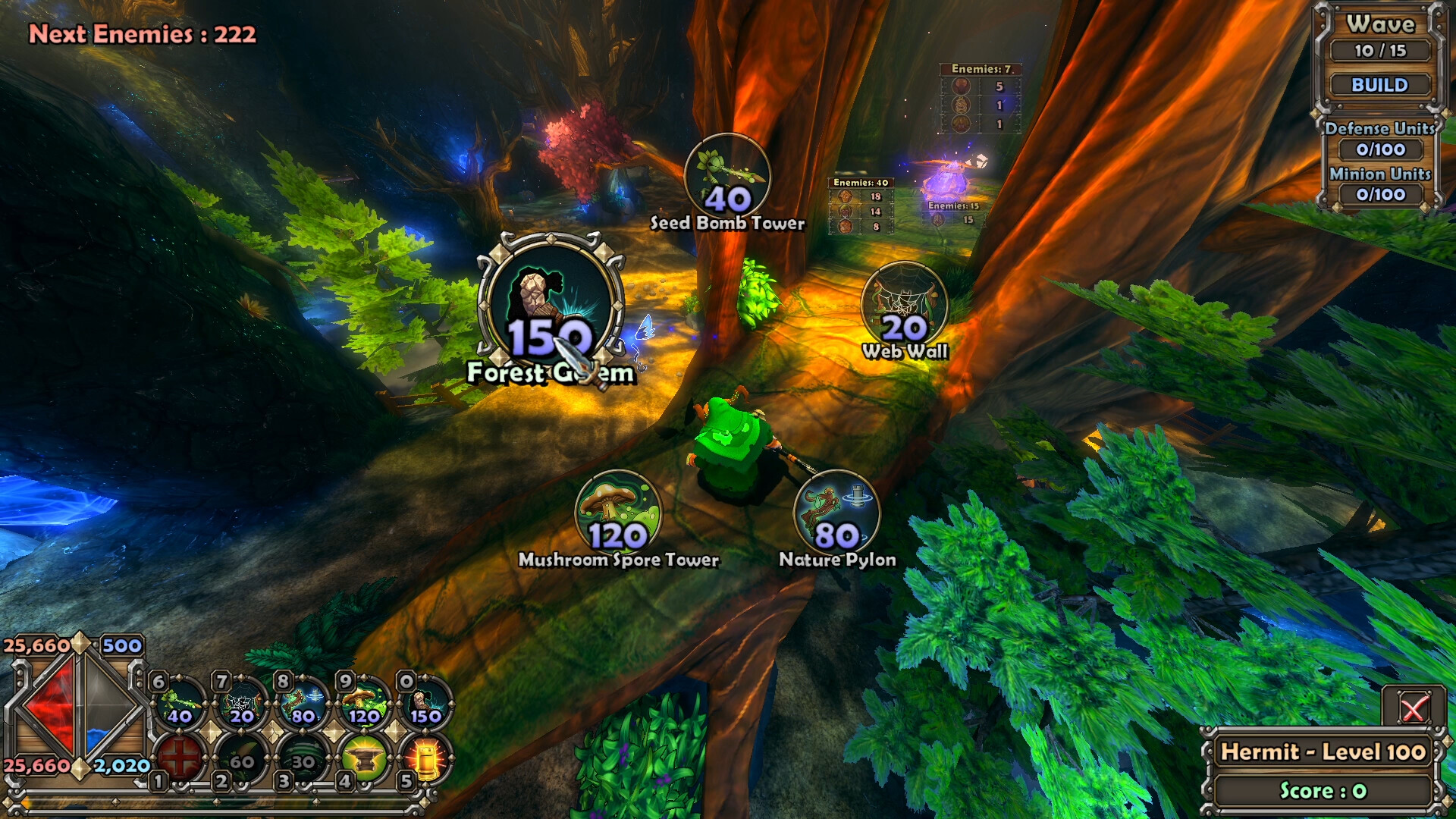 Dungeon Defenders: Hermit Hero - Screenshot 2