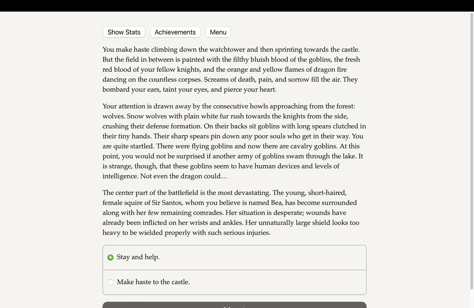 Path to Knighthood - Screenshot 3