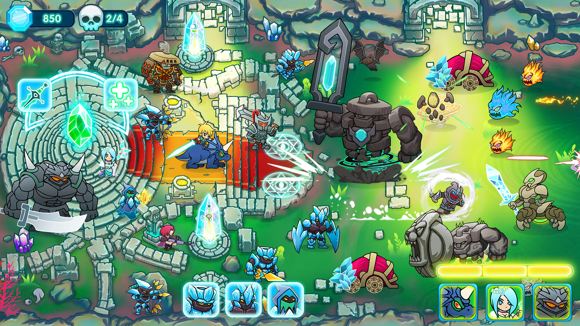 Crystania Wars 2 - Screenshot 1