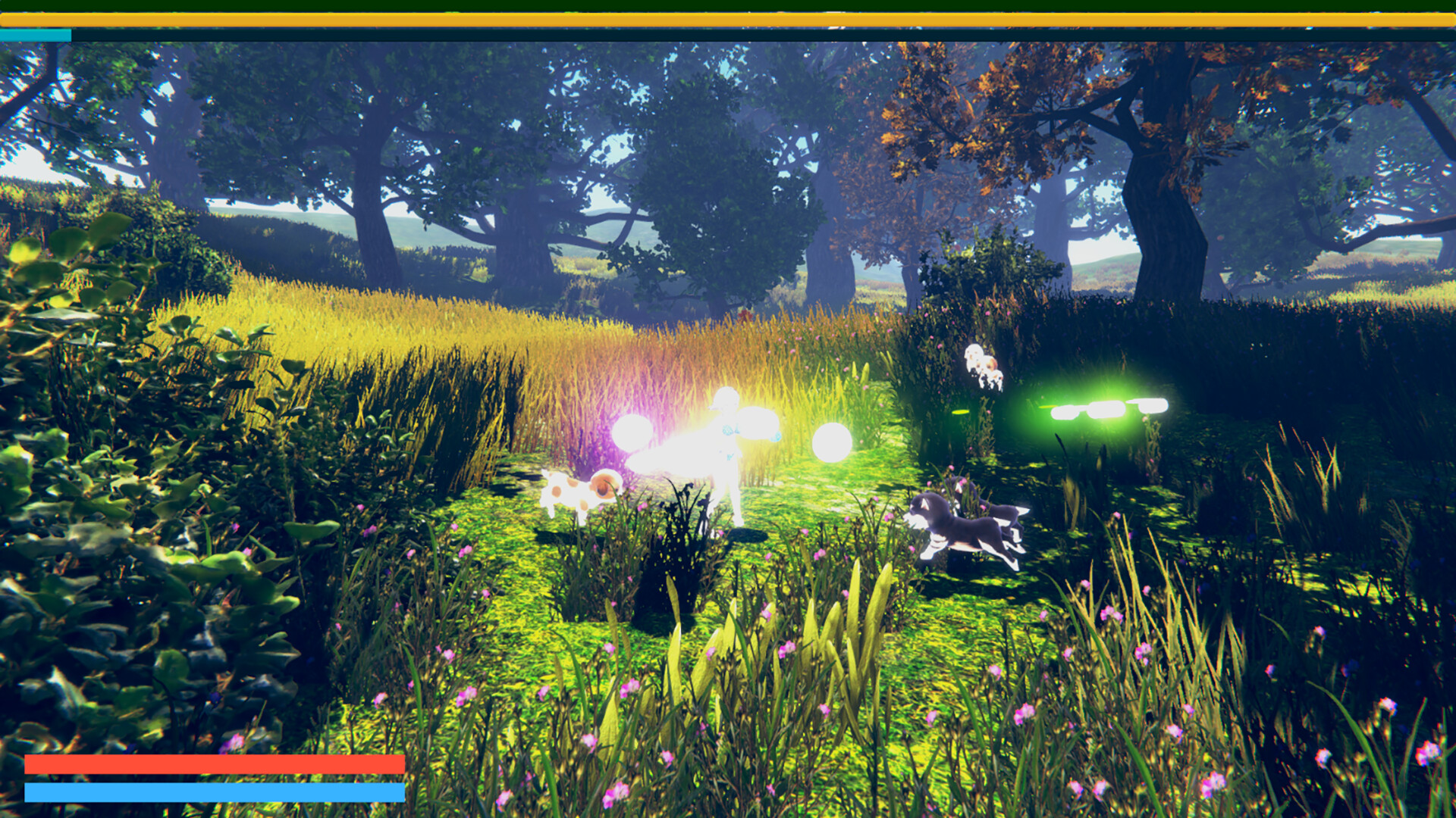 The Golden Girl Pulls and Licks the Dog - Screenshot 4