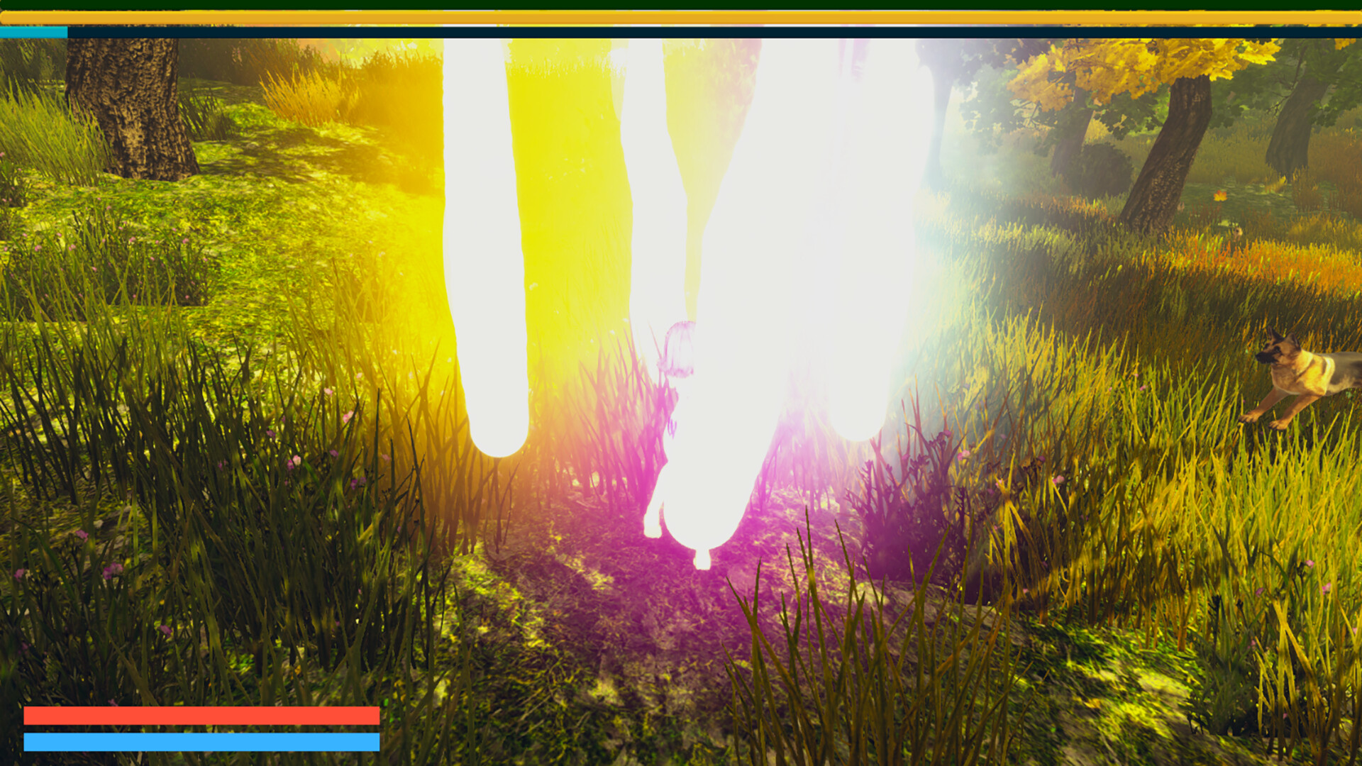 The Golden Girl Pulls and Licks the Dog - Screenshot 3