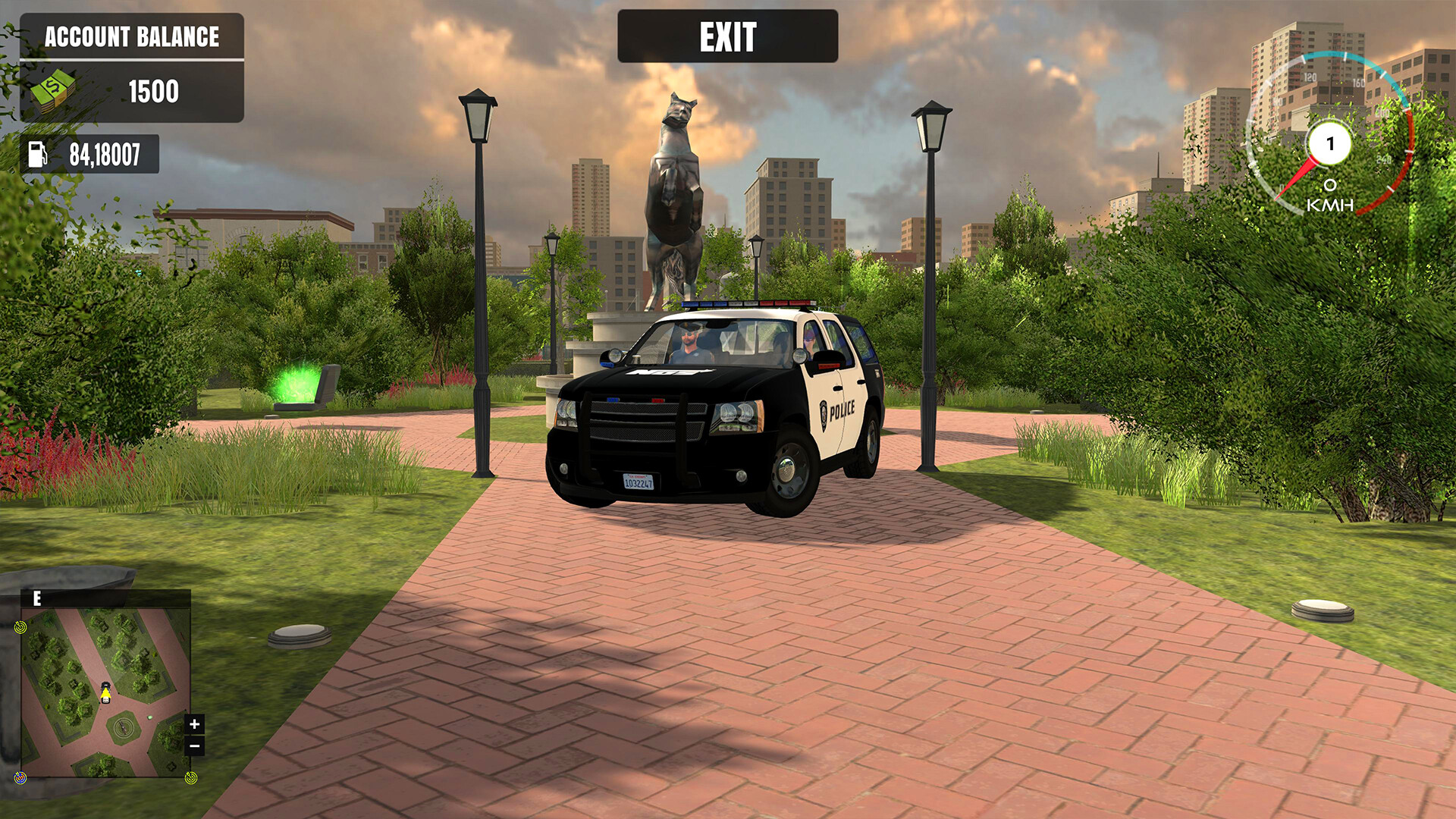 Police Car SUV Simulator - Screenshot 1