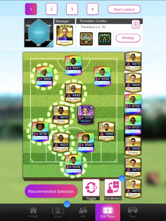 Sega Pocket Club Manager - Screenshot 3