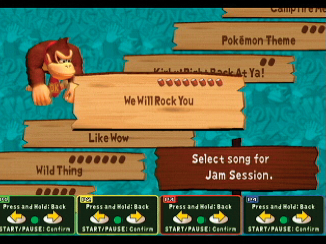 Donkey Konga gameplay screenshot 4