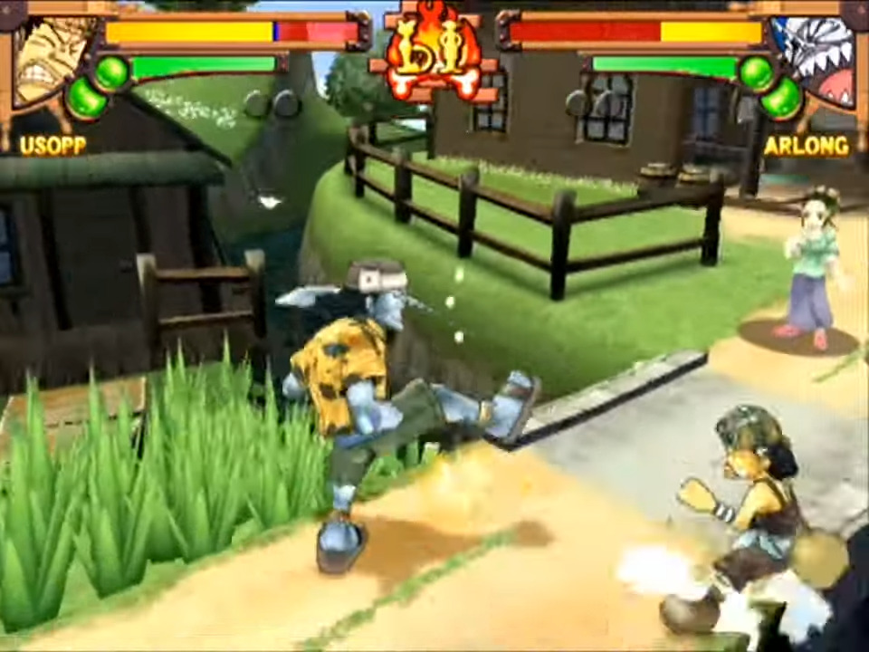 One Piece: Grand Battle!  (GameCube) Gameplay 