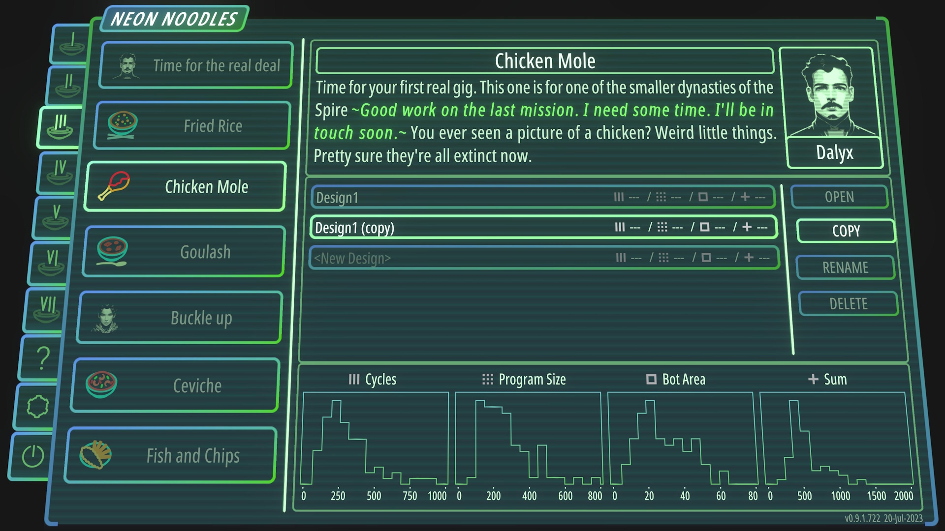 Neon Noodles: Cyberpunk Kitchen Automation - Screenshot 2