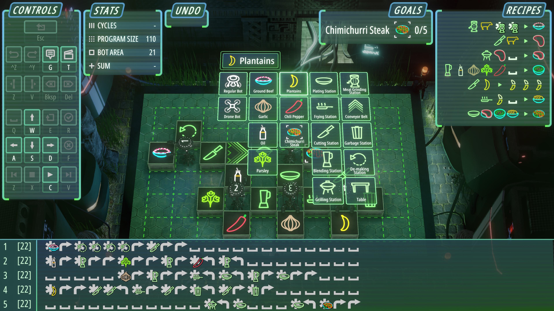 Neon Noodles: Cyberpunk Kitchen Automation - Screenshot 4