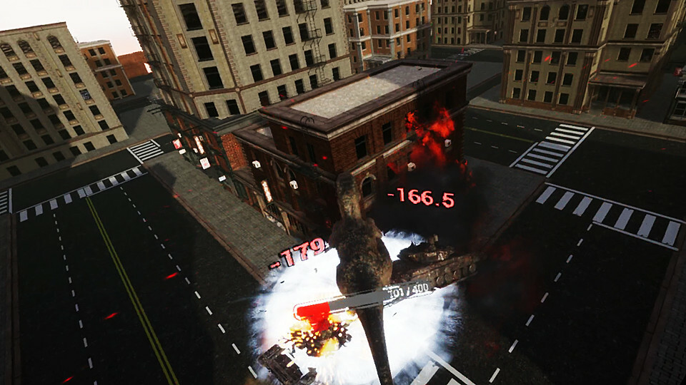 VR Dinosaur City War - Screenshot 6