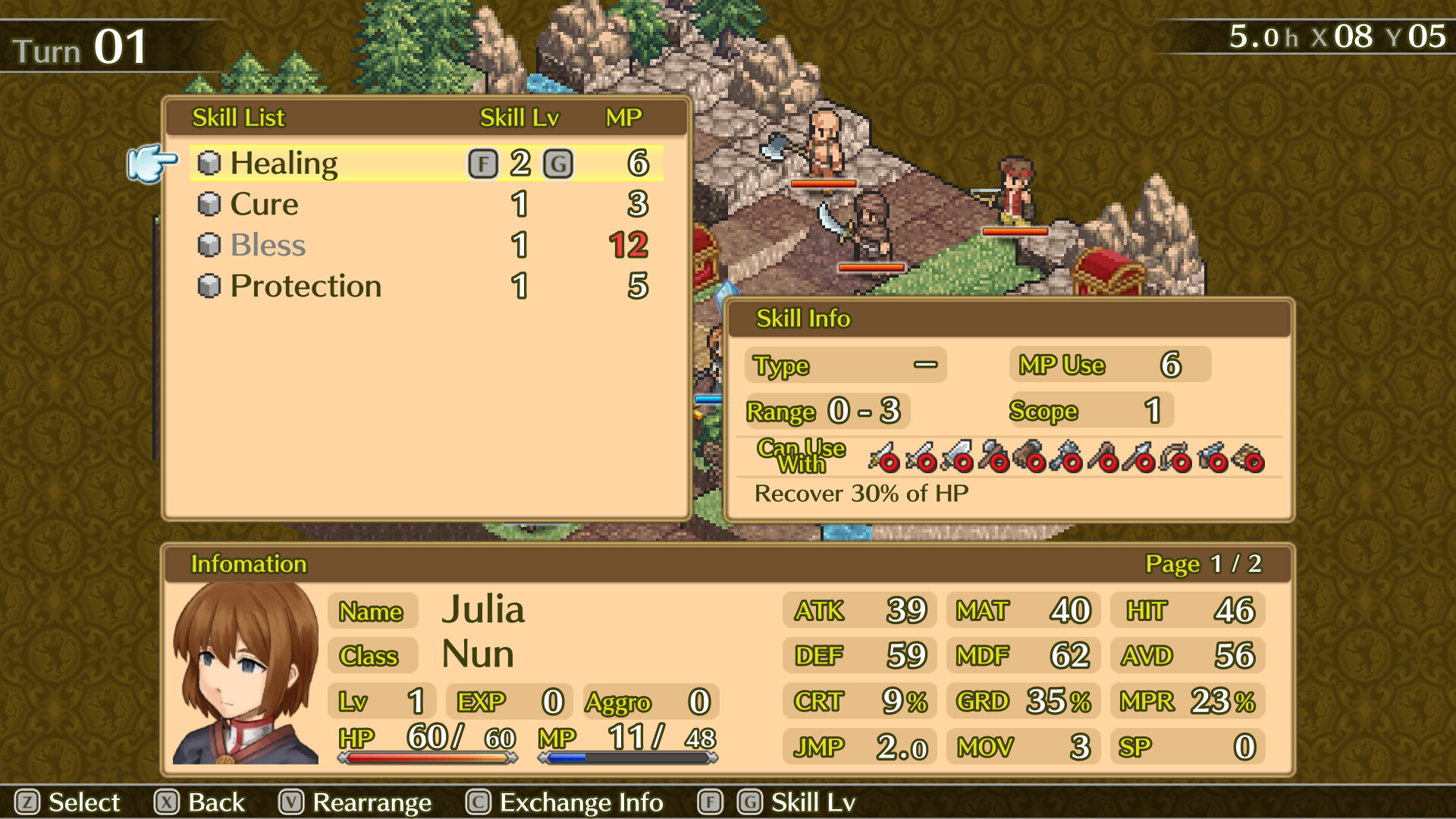 Mercenaries Saga: Will of the White Lions - Screenshot 2