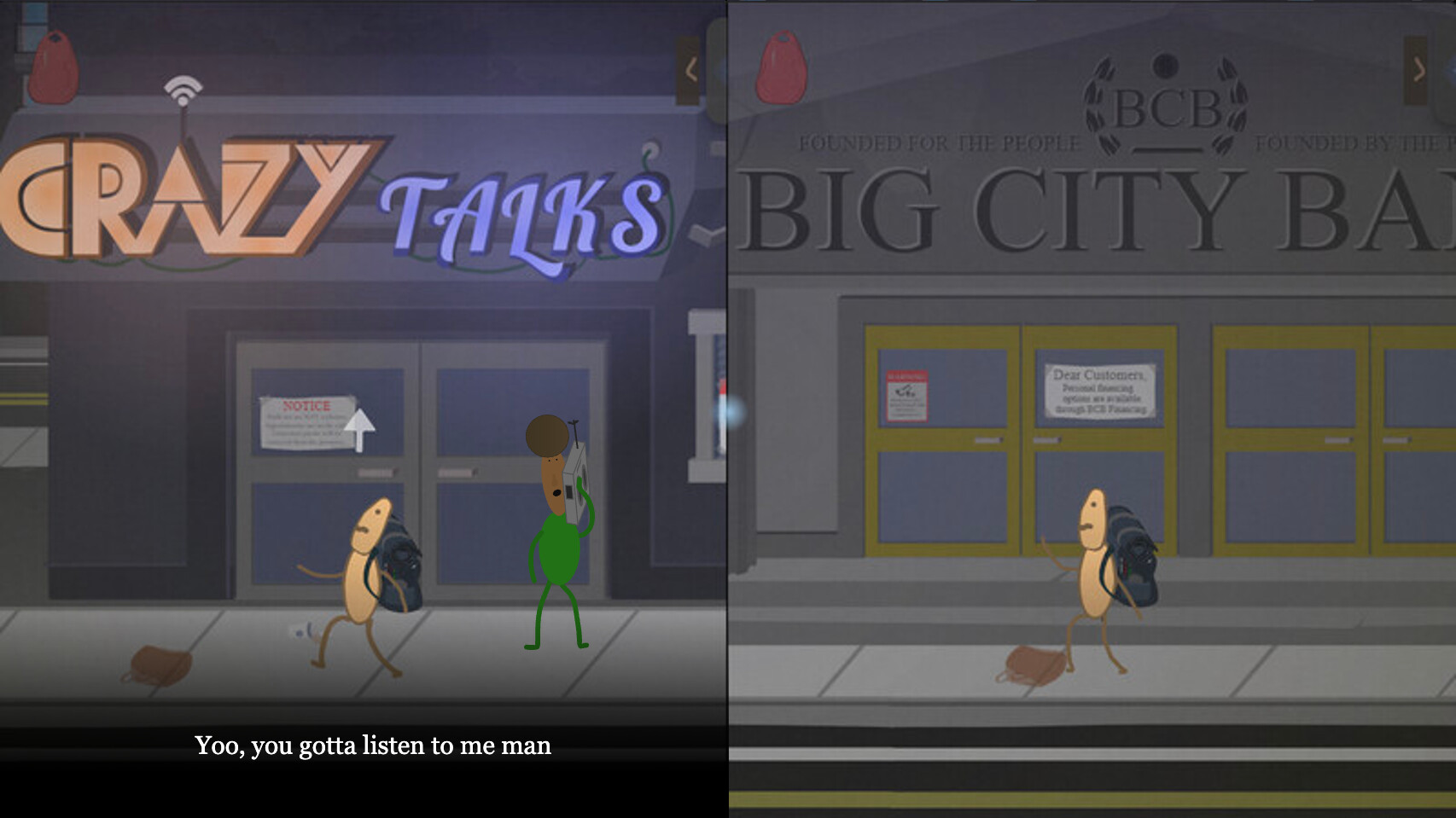 Homeless Guy - Screenshot 1