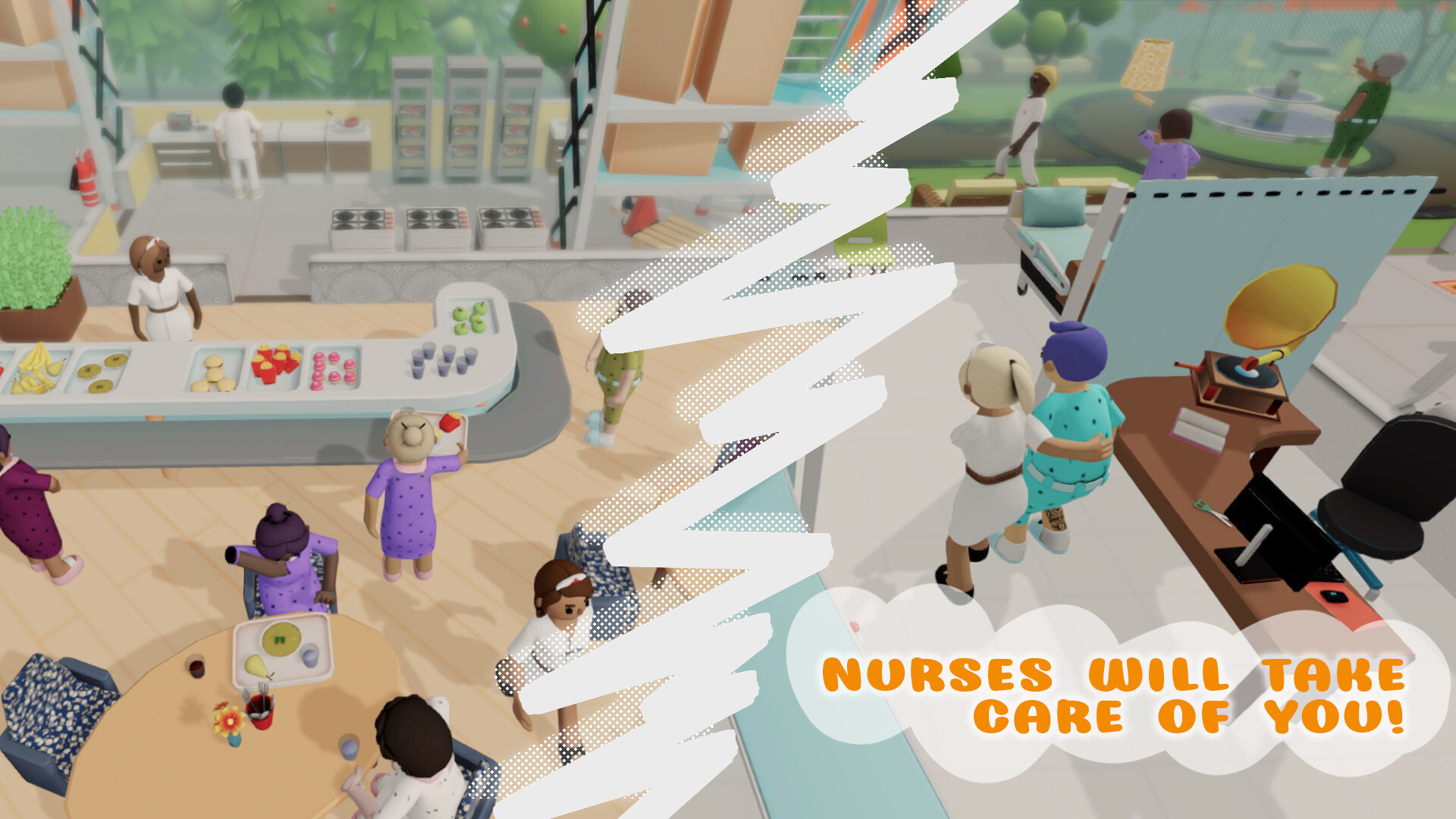 Escape from the Nursing Home - Screenshot 1